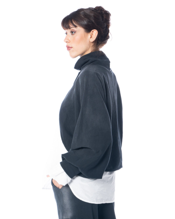 LA HAINE INSIDE US, short fleece jumper 5226 LH