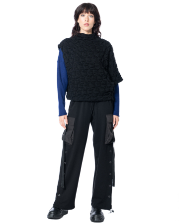 LA HAINE INSIDE US, stretch fleece pants 5251_LH
