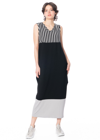 KEDZIOREK, iconic dress in color block look 5255