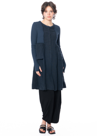 KEDZIOREK, textured cotton-linen coat  5272