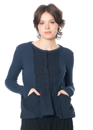 KEDZIOREK, textured jacket 5273