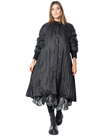 KEDZIOREK, hand pleated coat 5302