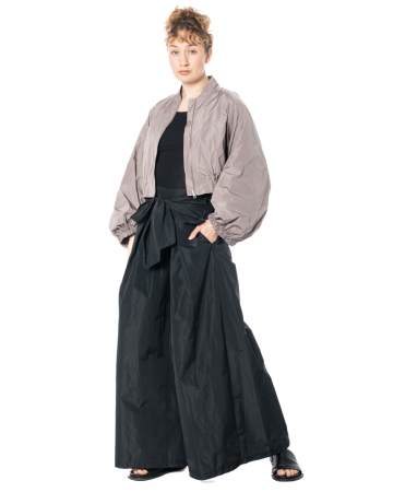 LA HAINE INSIDE US, flared taffeta pants 5302_LH