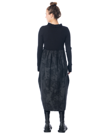 KEDZIOREK, volant-dress with ruffles and floral print 5325