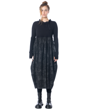 KEDZIOREK, volant-dress with ruffles and floral print 5325