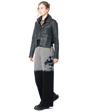 KEDZIOREK, wide leg dip-dye pants 5334