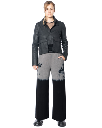 KEDZIOREK, wide leg dip-dye pants 5334