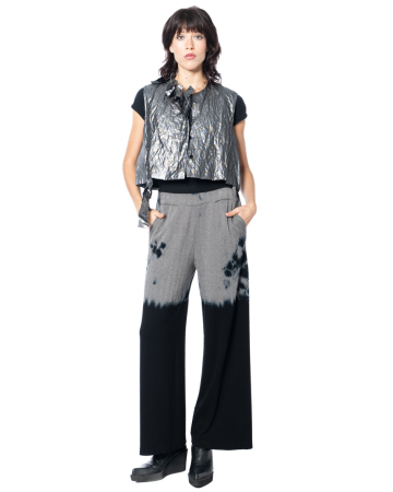 KEDZIOREK, wide leg dip-dye pants 5334
