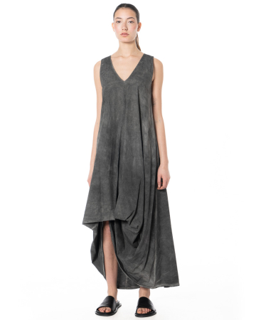 LA HAINE INSIDE US, asymmetric dress with sash 5379_LH