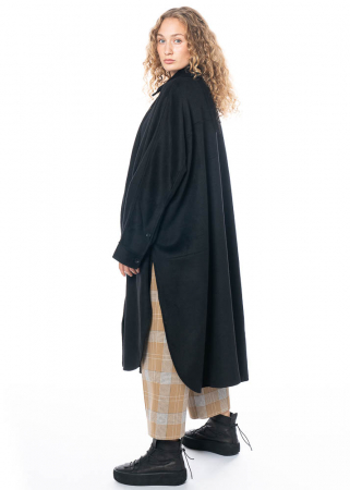 JNBY, buttonable wool cape with collar