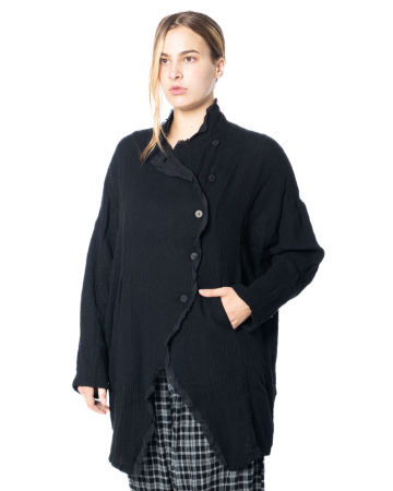 studiob3, slouchy button-down tunic BURINA