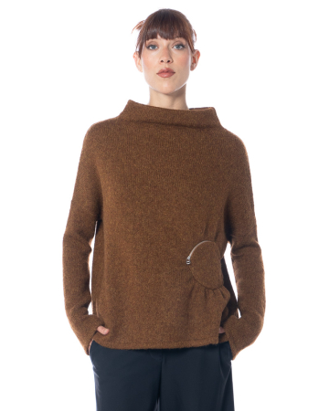 annette görtz, sweater GOLDA with appliqué