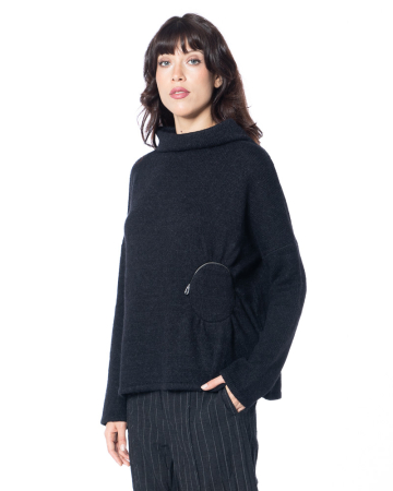 annette görtz, Wollpullover GOLDA mit Applikation