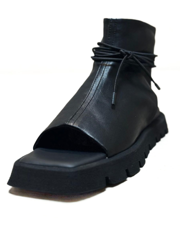 PURO, ankle boot with laces HYPNOTIC LACE