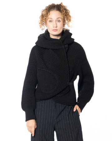 annette görtz, hooded knit jacket MAGO