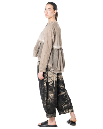 studiob3, relaxed double-layer pants MIRRO