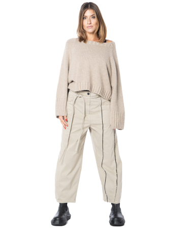 annette görtz, pants NINO with contrasting seams