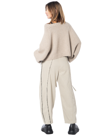 annette görtz, pants NINO with contrasting seams