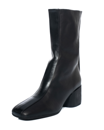 PURO, Stiefeletten mit Karree-Spitze NO DRAMA ART