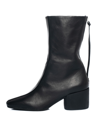 PURO, Stiefeletten mit Karree-Spitze NO DRAMA ART
