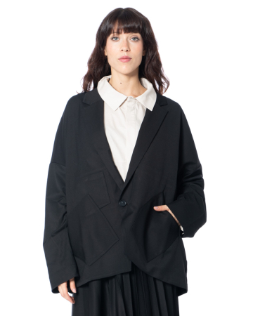 La Vaca Loca, asymmetric jacket PALABRA