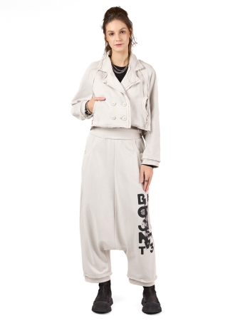 studiob3, low crotch pants with print PLANEO