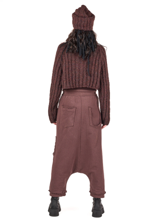 studiob3, low crotch pants with print PLANEO