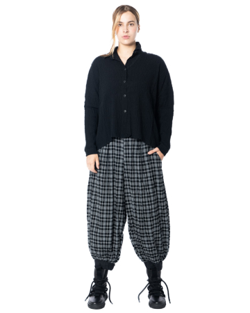 studiob3, weiche Hose PLINO im Knitterlook 