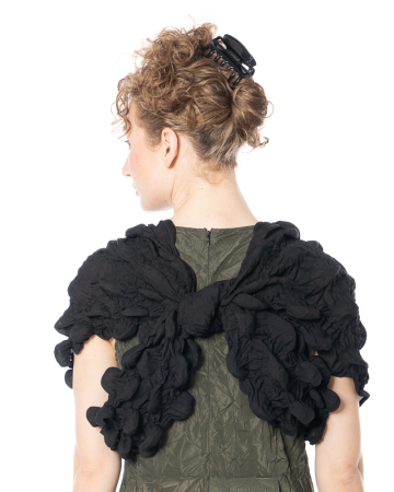 MIKAs, bubble-look shibori scarf