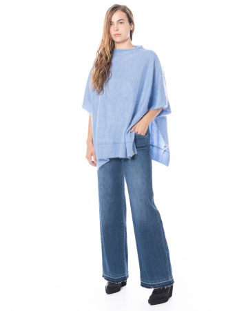 HENRY CHRIST, Jeans with glitter stitching