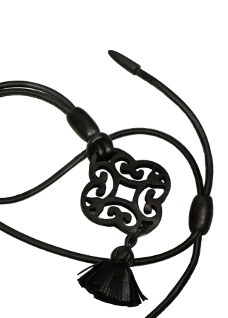 YAEL NADIV, necklace ADA with horn pendant