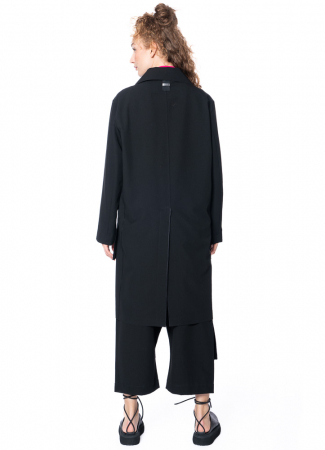 HIGH, unisex coat with laser cut edges AFFIRM