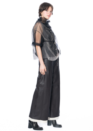 annette görtz, lamb leather pants ALWIN