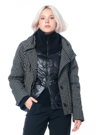 Bacon clearance houndstooth puffer