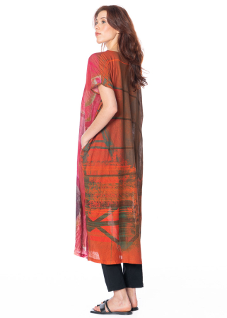 BARBARA BOLOGNA, tube dress with print x Show2