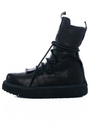 PURO,  ankle boot Big Gig with cambered platform sole