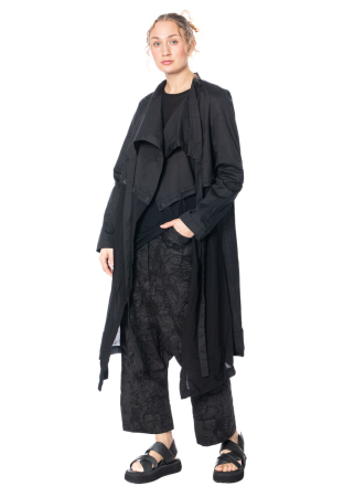 studiob3, open front jacket BRANNA in black