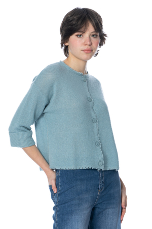 HENRY CHRIST, Strickjacke mit Kaschmiranteil