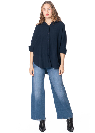 HENRY CHRIST, relaxed cotton jeans