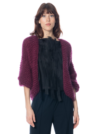 Atelier Basile, cardigan COLETTE Burgundy