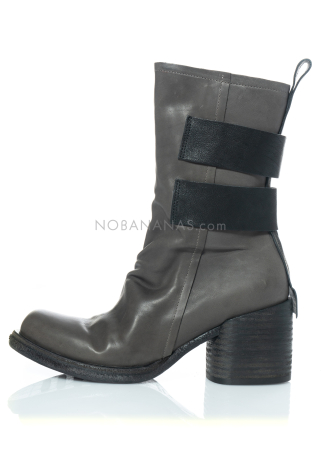 Puro, ankle boot Criss Cross with leather cross