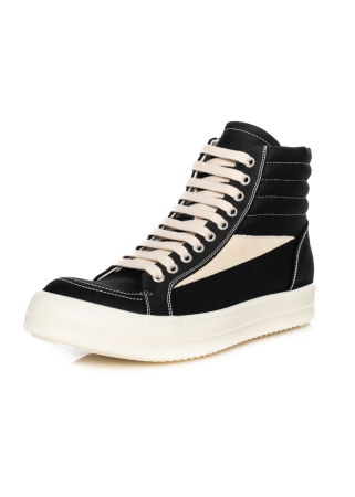 DRKSHDW by Rick Owens, woven shoes VINTAGE HIGH SNEAKS