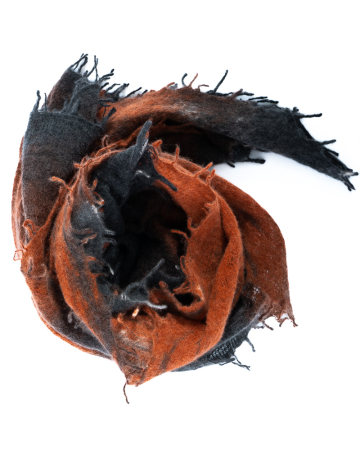F Cashmere, knit scarf FELT 1 col. 02