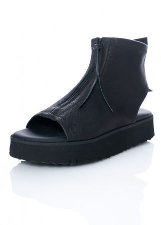 PURO, sommerliche Boots mit Plateausohle Front Act