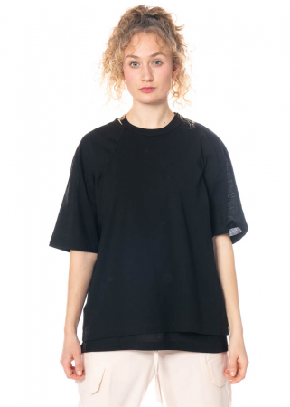 adidas Y-3, 2-teiliges Jersey Shirt aus Baumwolle in Schwarz