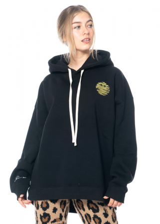 JOSHUAS, embroidered hoodie with smiley face