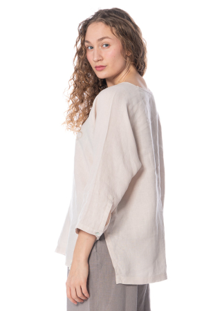 HENRY CHRIST, long-sleeved shirt with v-neck