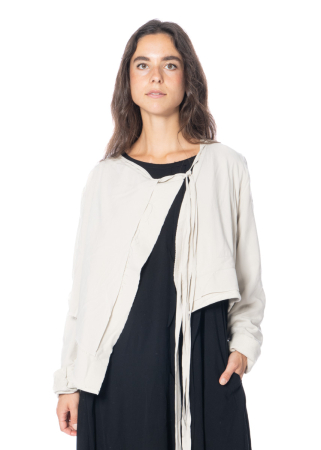 studiob3, cropped double layered jacket MARGRET