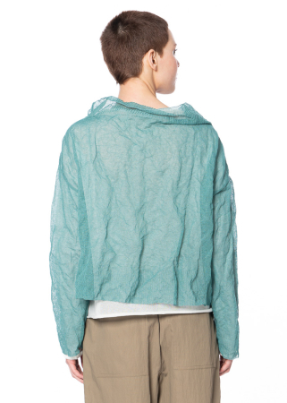 annette görtz, sweater MINO in semi-transparent layer look