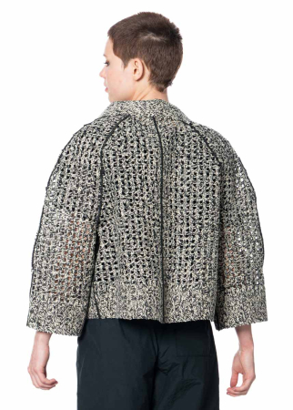 annette görtz, boxy jacket ODO in coarse knit 